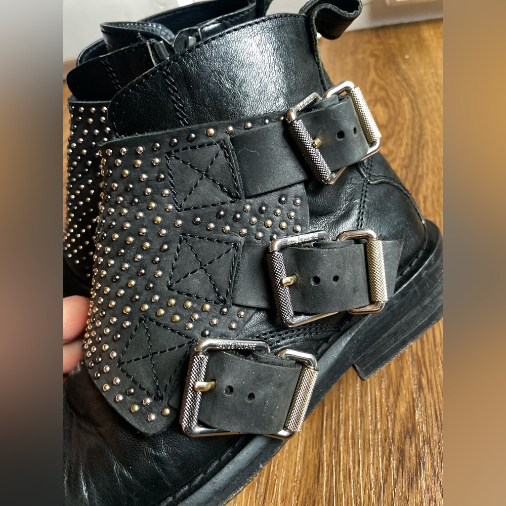 Zadig & Voltaire studded ankle boots - Picture 12 of 16